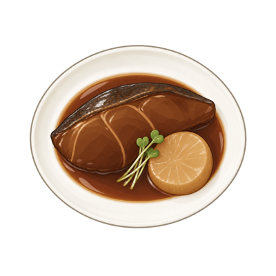 ブリの煮付け